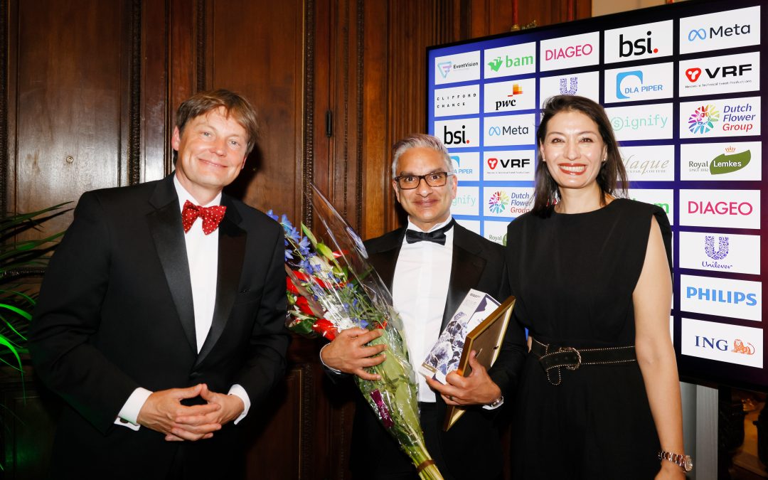 Redline Discovery receiving the NBCC Tech AI Award 2025